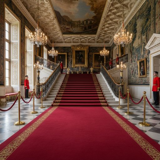 red carpet Windsor Castle