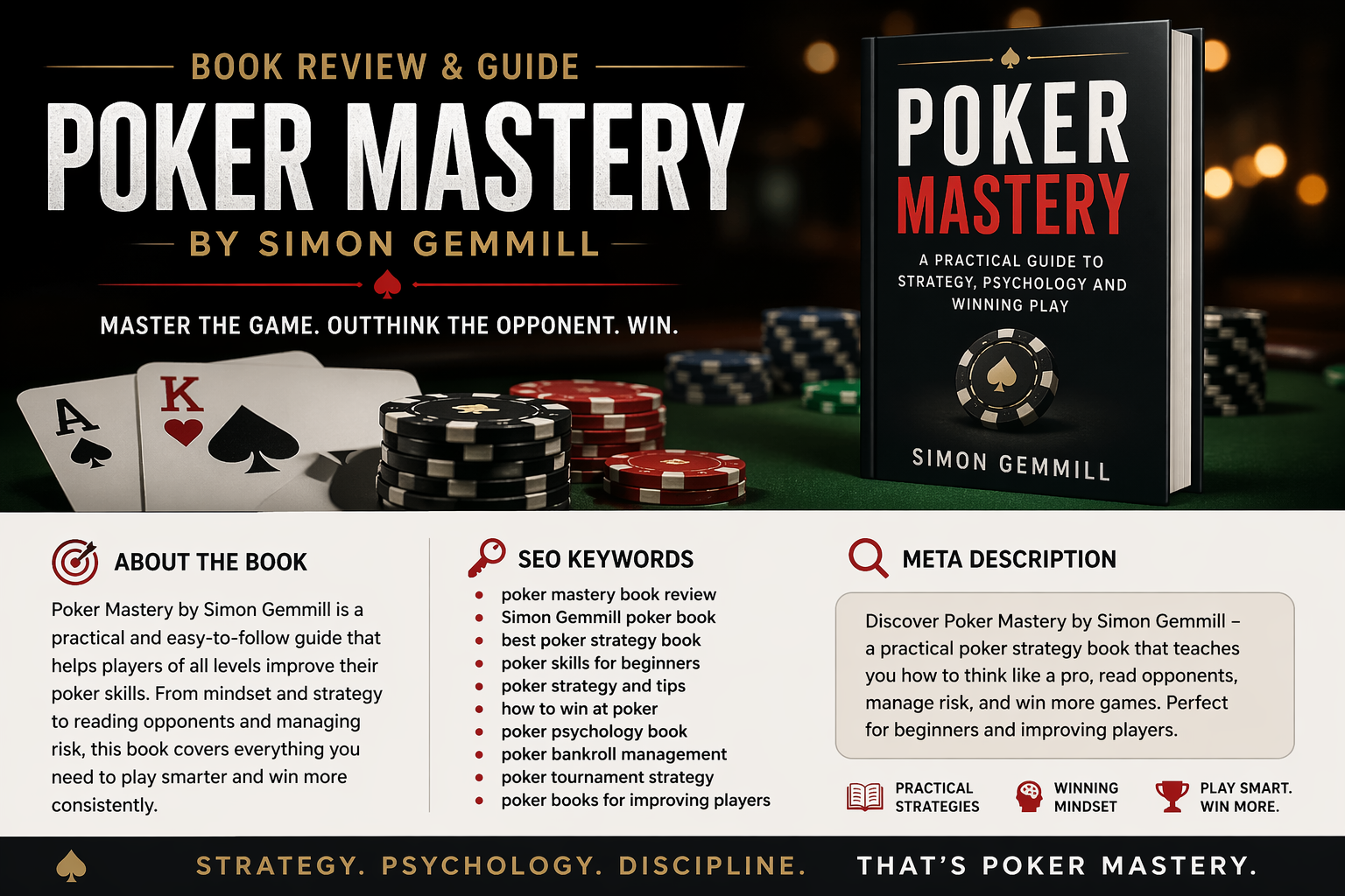 Poker Mastery by Simon Gemmill – A Practical Guide to Winning Play!