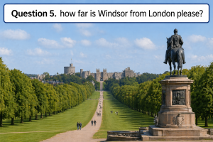 Long Walk by Windsor Castle