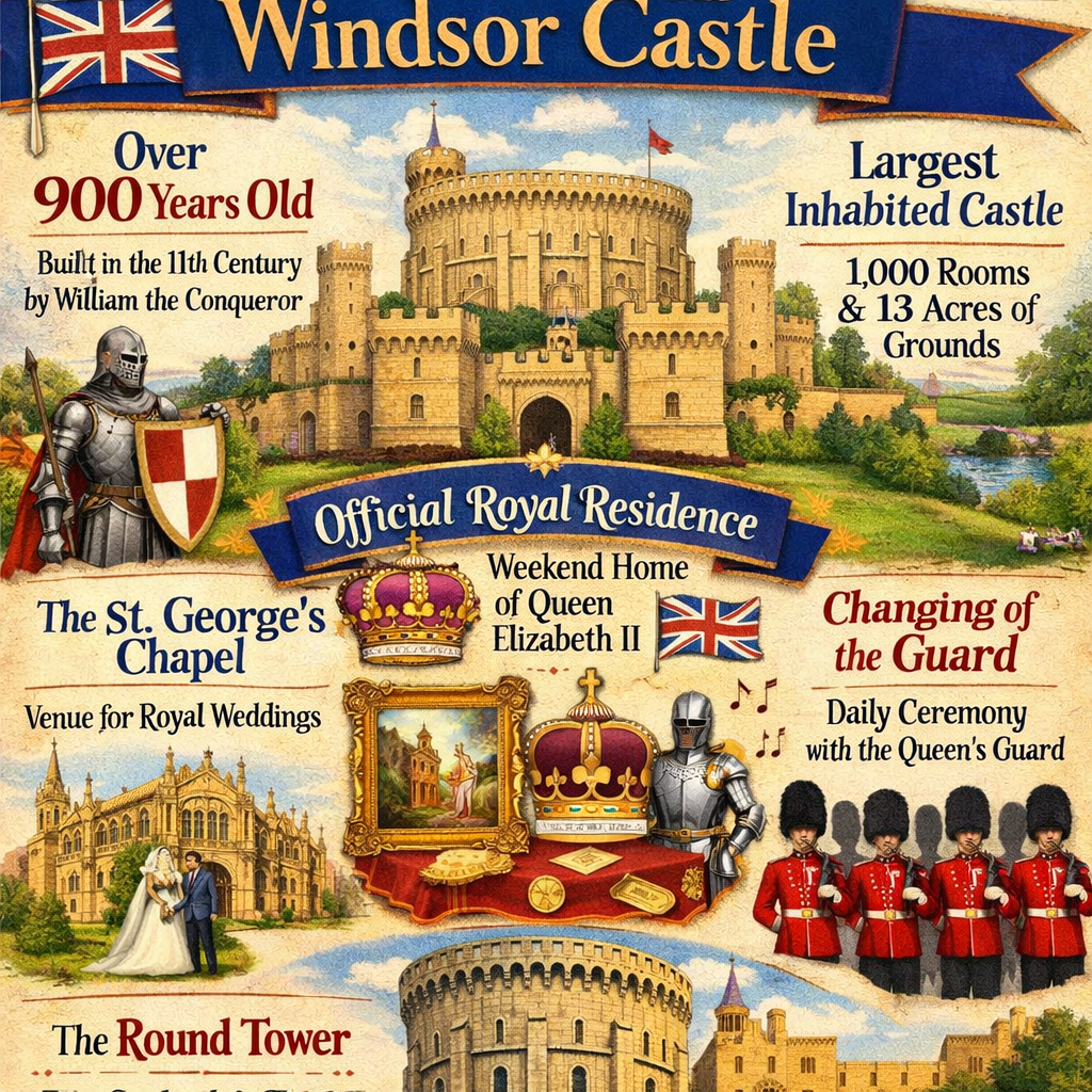 🏰 20 Surprising Facts About Windsor Castle