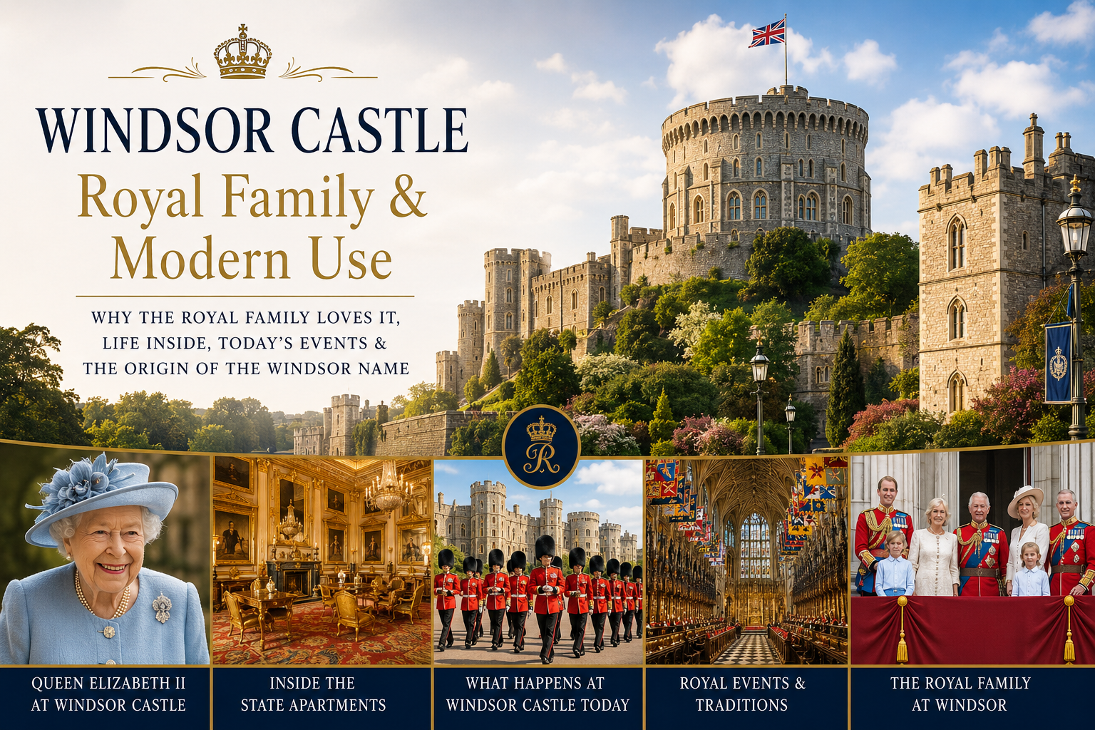 Why the Royal Family Loves Windsor Castle