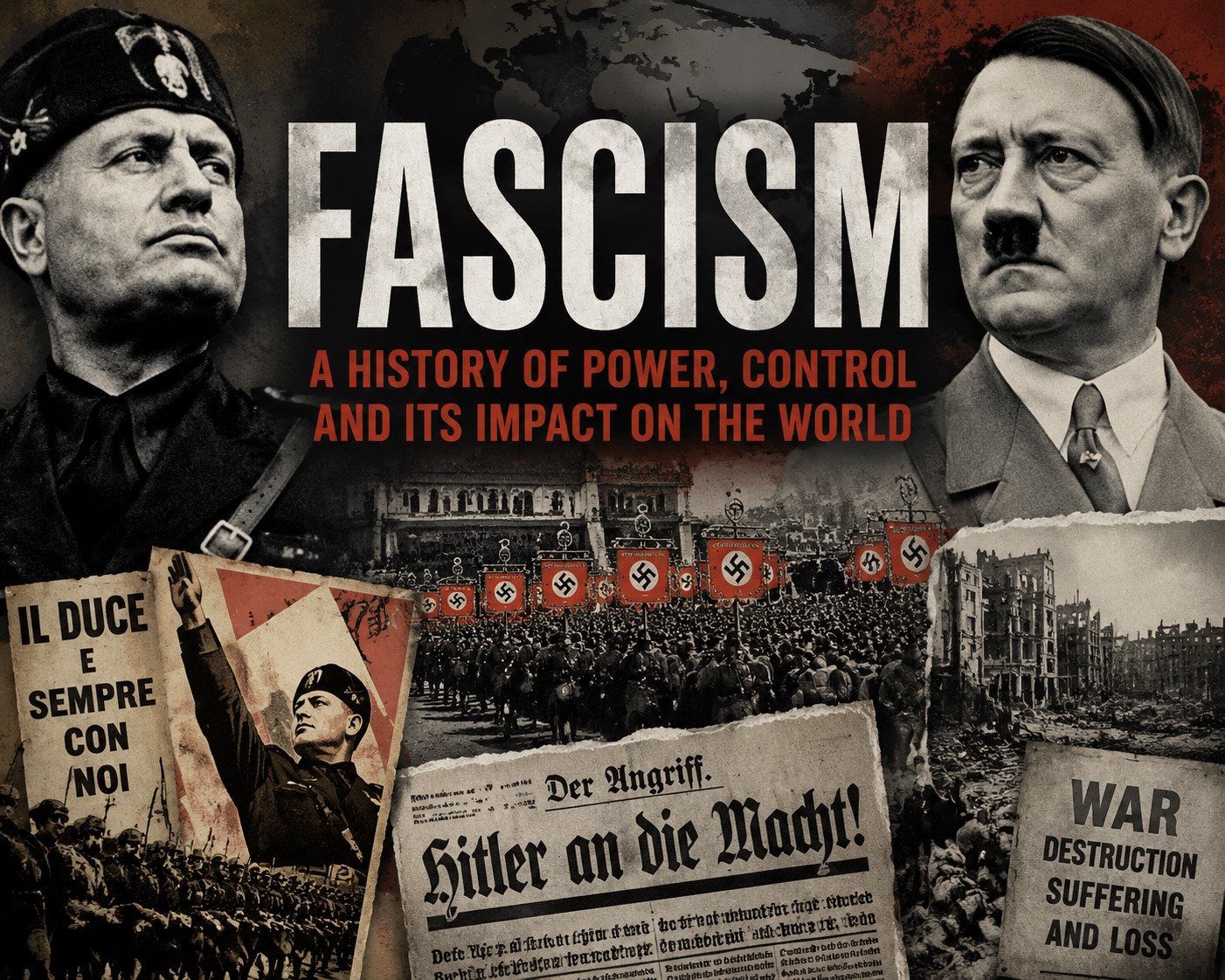 Fascism: A Detailed History of Its Origins, Ideology, Rise, and Global Impact