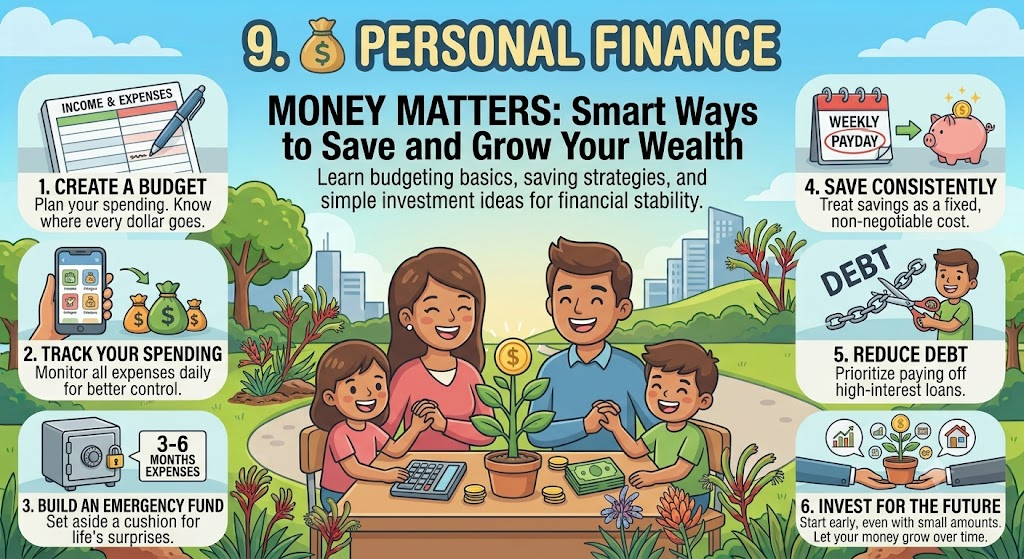 💰 Money Matters: Smart Ways to Save and Grow Your Wealth