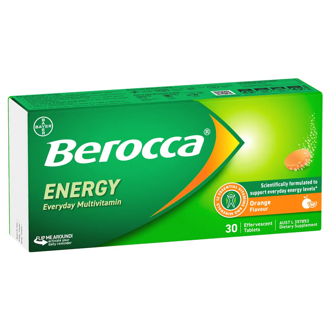 Berocca Energy Tablets Available on Amazon subscribe and save to Amazon free Delivery