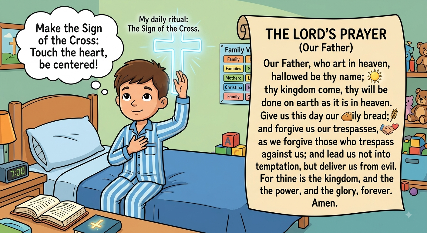 Daily Faith: The Power of the Lord’s Prayer and the Sign of the Cross