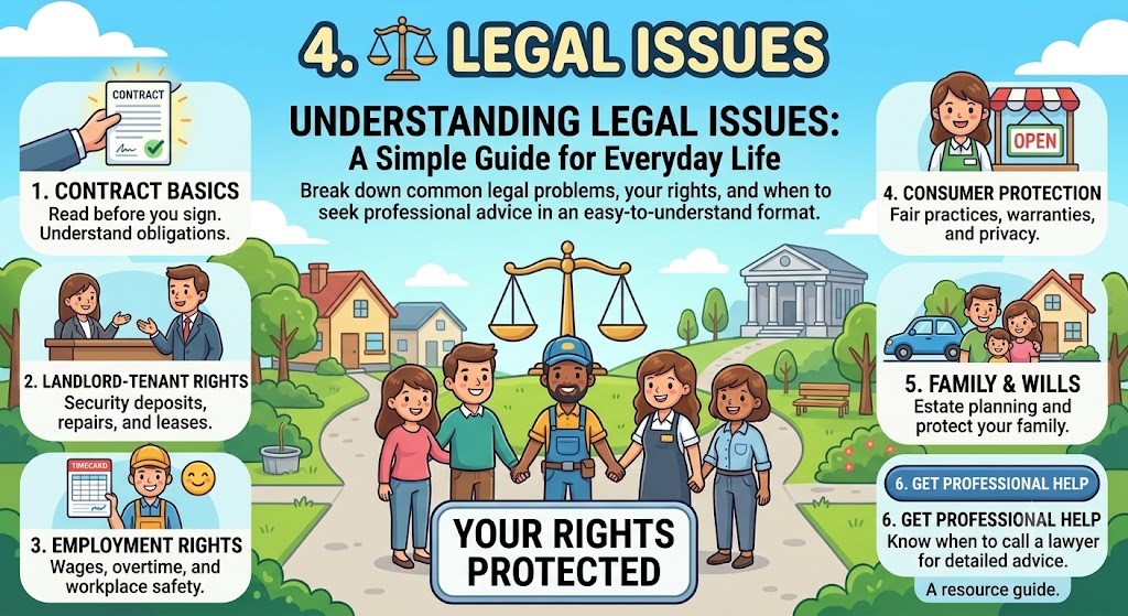 ⚖️ “Understanding Legal Issues: A Simple Guide for Everyday Life”