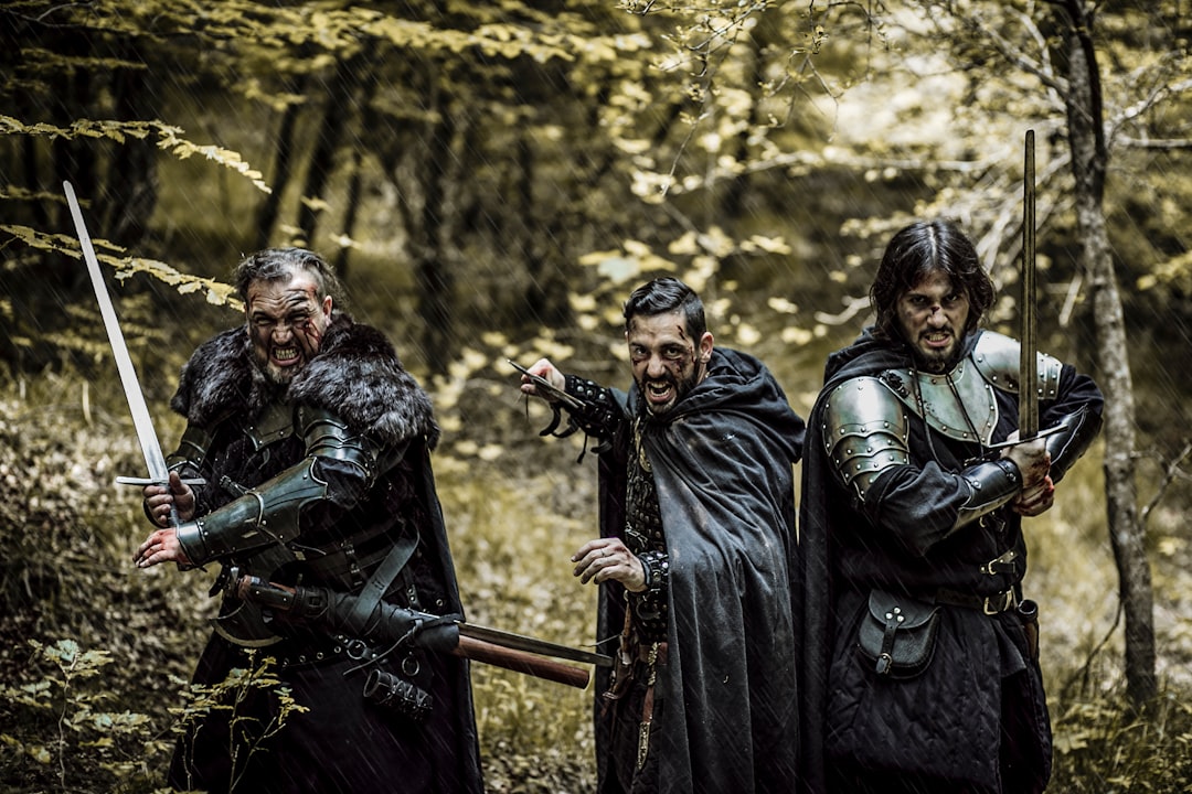 Forest adventurers representing the Merry Men