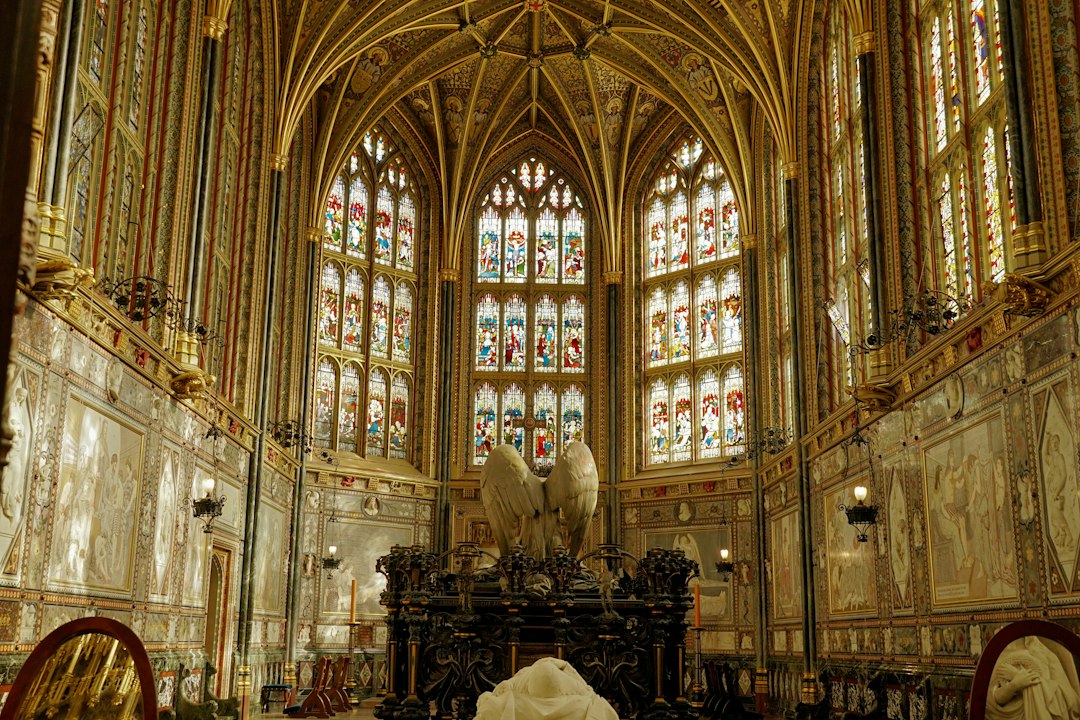 Interior of St George's Chapel at Windsor