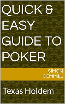 Master the art of Texas Hold’em with Simon Gemmill’s clear, concise, and practical guide designed for players of all levels. Whether you’re just learning the ropes or refining your tournament edge, this book delivers a streamlined approach to poker strategy that’s easy to understand and immediately actionable. From the history and rules of the game to advanced techniques and psychological tactics, Gemmill breaks down complex concepts into bite-sized lessons. Learn how to read opponents online, manage your bankroll, and adapt to different game formats—including live cash games, online tournaments, and house-rule variants. Packed with expert insights, real-world examples, and profiles of legendary players like Phil Hellmuth and Bill Chen, this guide also explores the role of technology in modern poker and offers tips for using software tools to analyze and improve your play. Inside you’ll discover: The fundamentals of Texas Hold’em, hand rankings, and betting structures Strategies for online play, live tournaments, and cash games Mental game mastery and psychological tactics to gain an edge Bankroll management and budgeting for long-term success Profiles of top players and lessons from the pros Tools and apps to sharpen your skills in real time